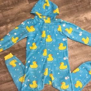 Onsie ~ One piece blanket sleeper.